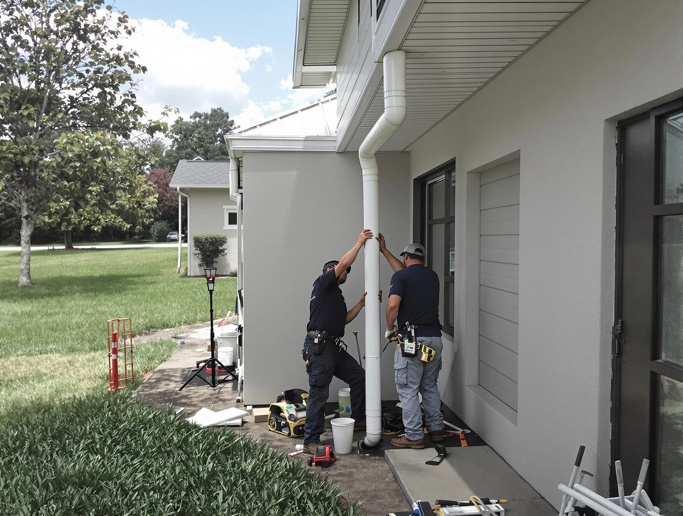Downspout Installation service in New Franklin, OH